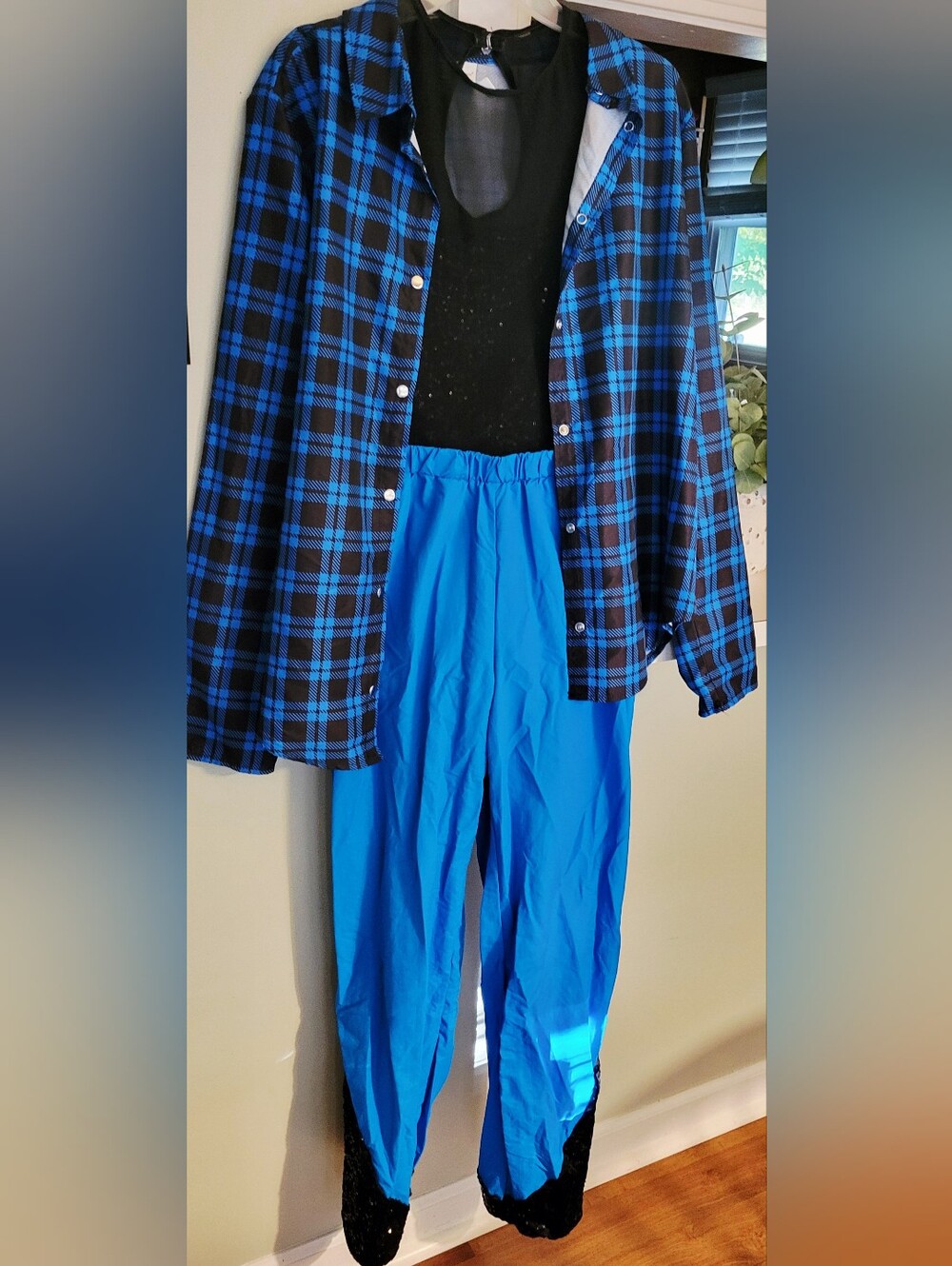 Weissman Blue Hip Hop Costume